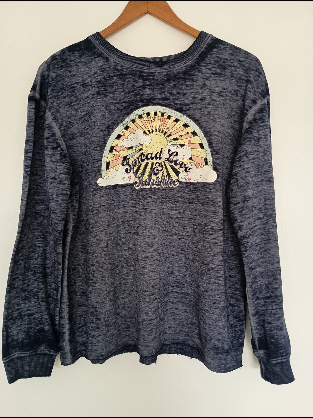 C&C California Navy Pullover and Yellow Sun Patch